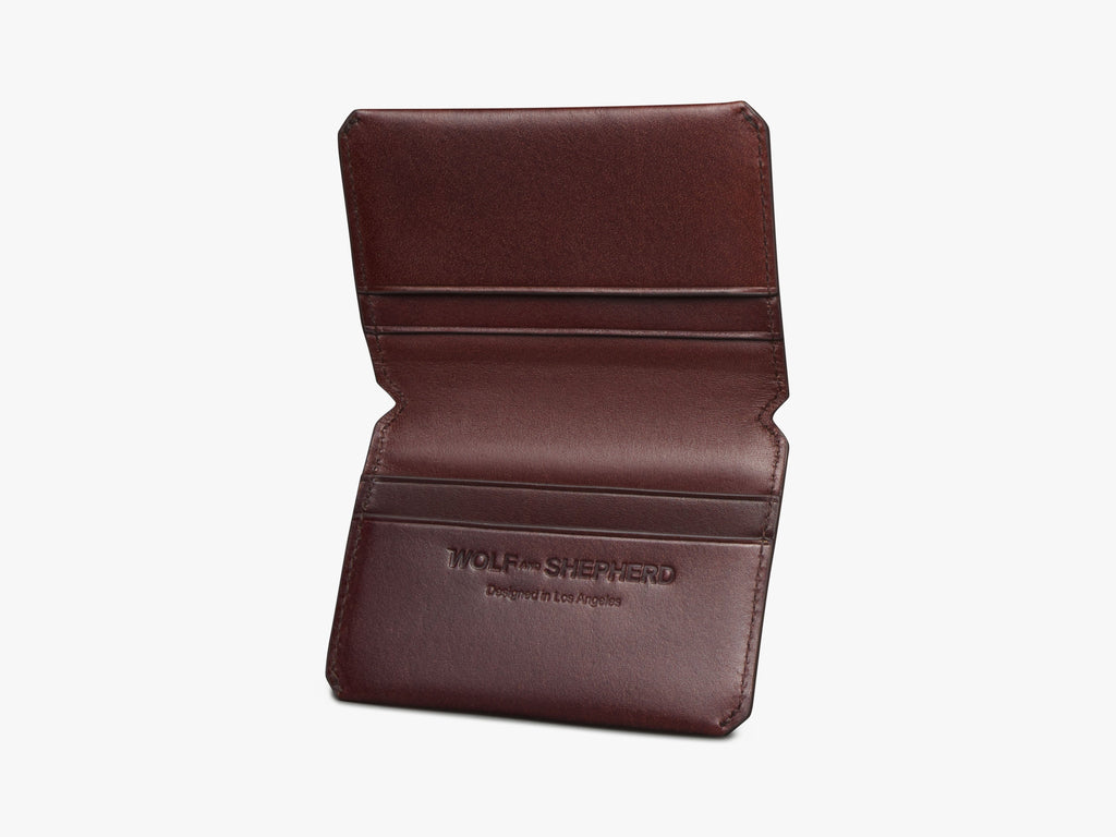 W&S Slim Wallet - Maple