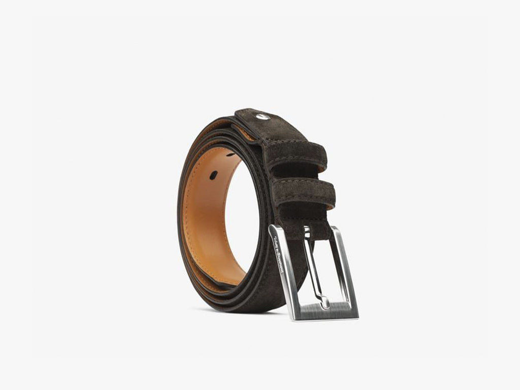 Stealth Leather Dress Belt - Honey
