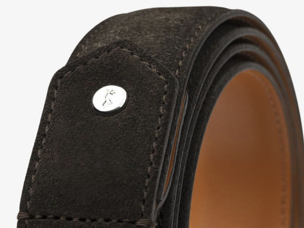 Stealth Leather Dress Belt - Honey