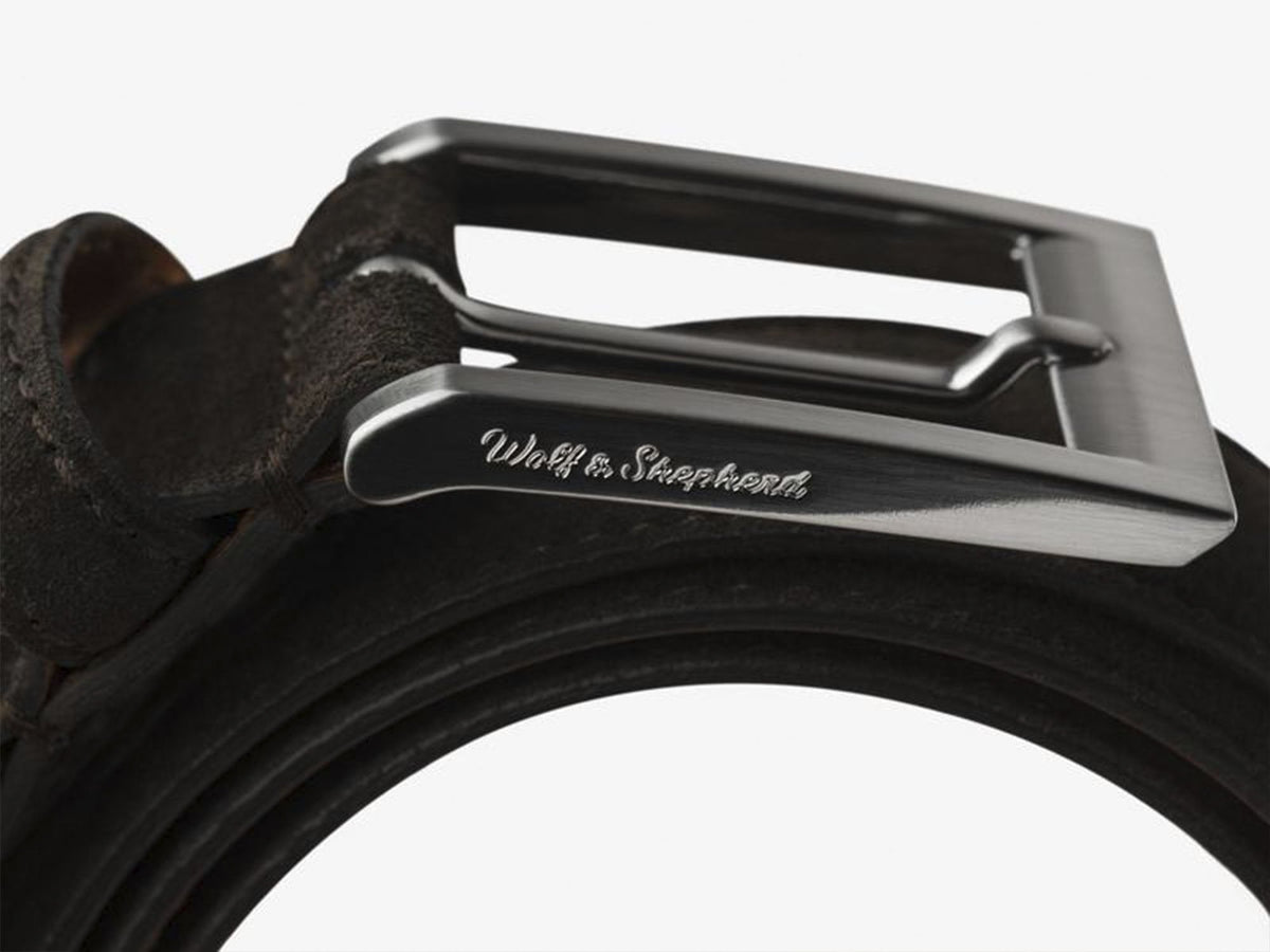 Stealth Leather Dress Belt - Honey