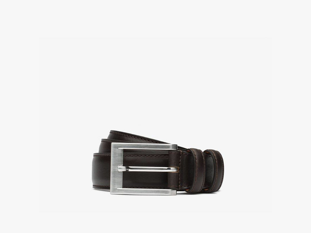 Stealth Leather Dress Belt - Honey