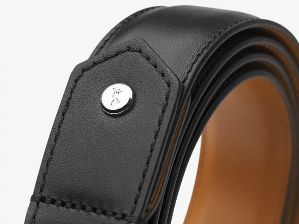 Stealth Leather Dress Belt - Honey