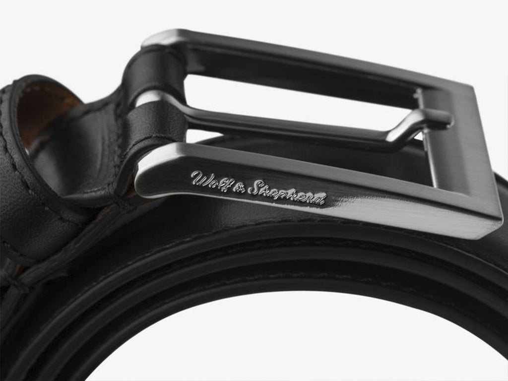 Stealth Leather Dress Belt - Honey
