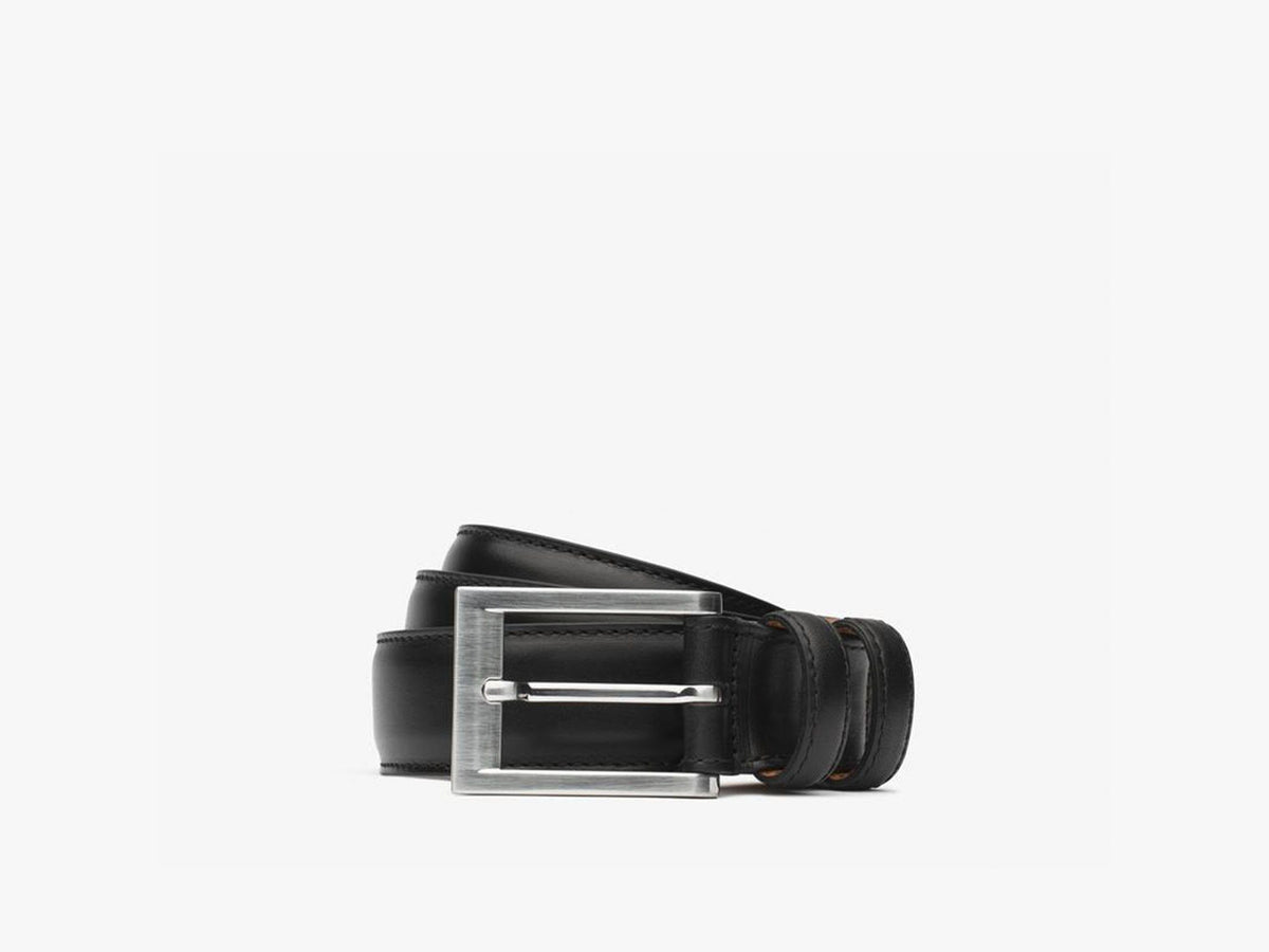 Stealth Leather Dress Belt - Honey