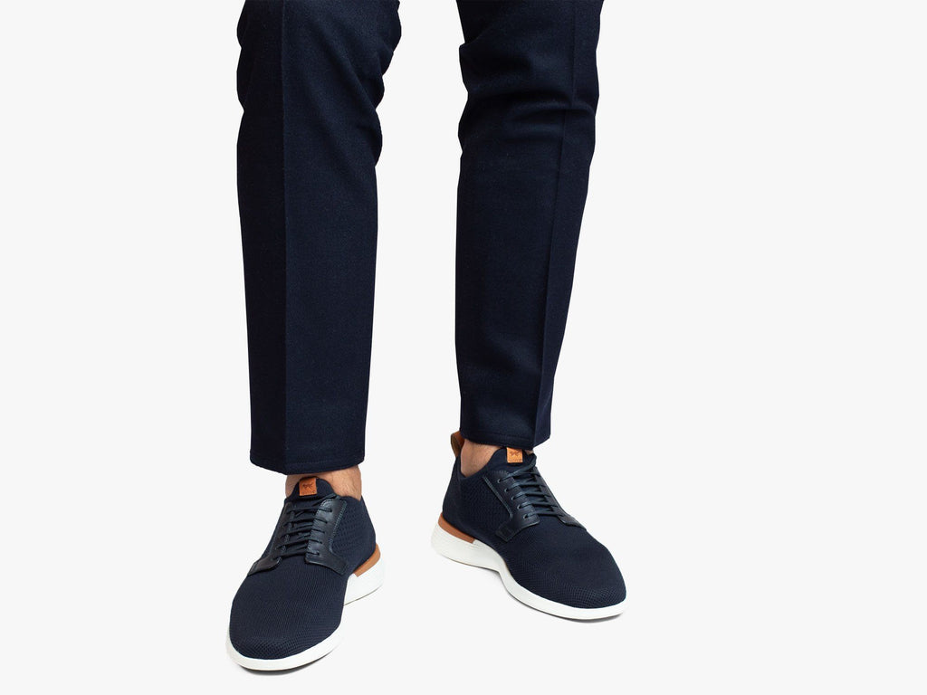SwiftKnit™ Derby - Navy / White
