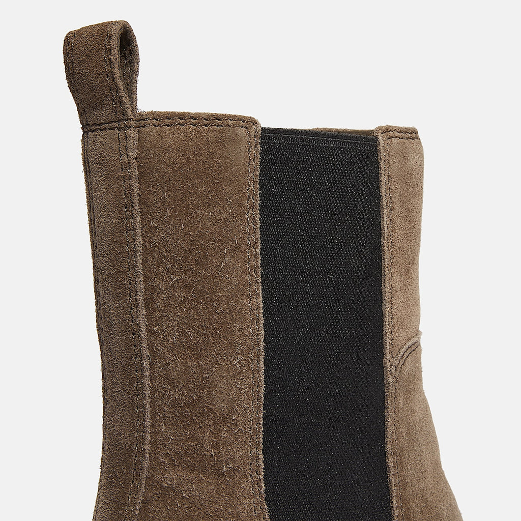 Womens Bellevaux Chelsea Boot TBL Dark Brown SuedeBlack ALT7