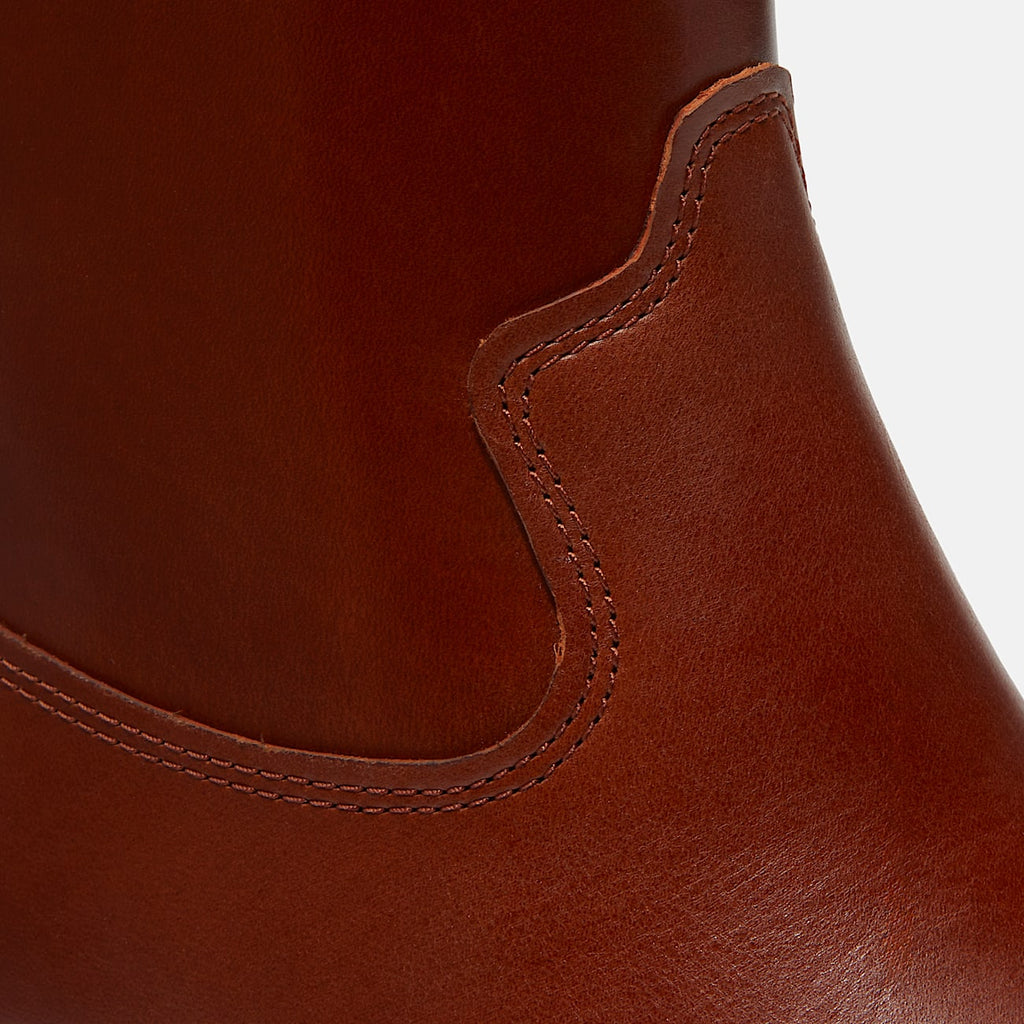 Womens Bellevaux SideZip Boot TBL Rust FullGrain ALT7
