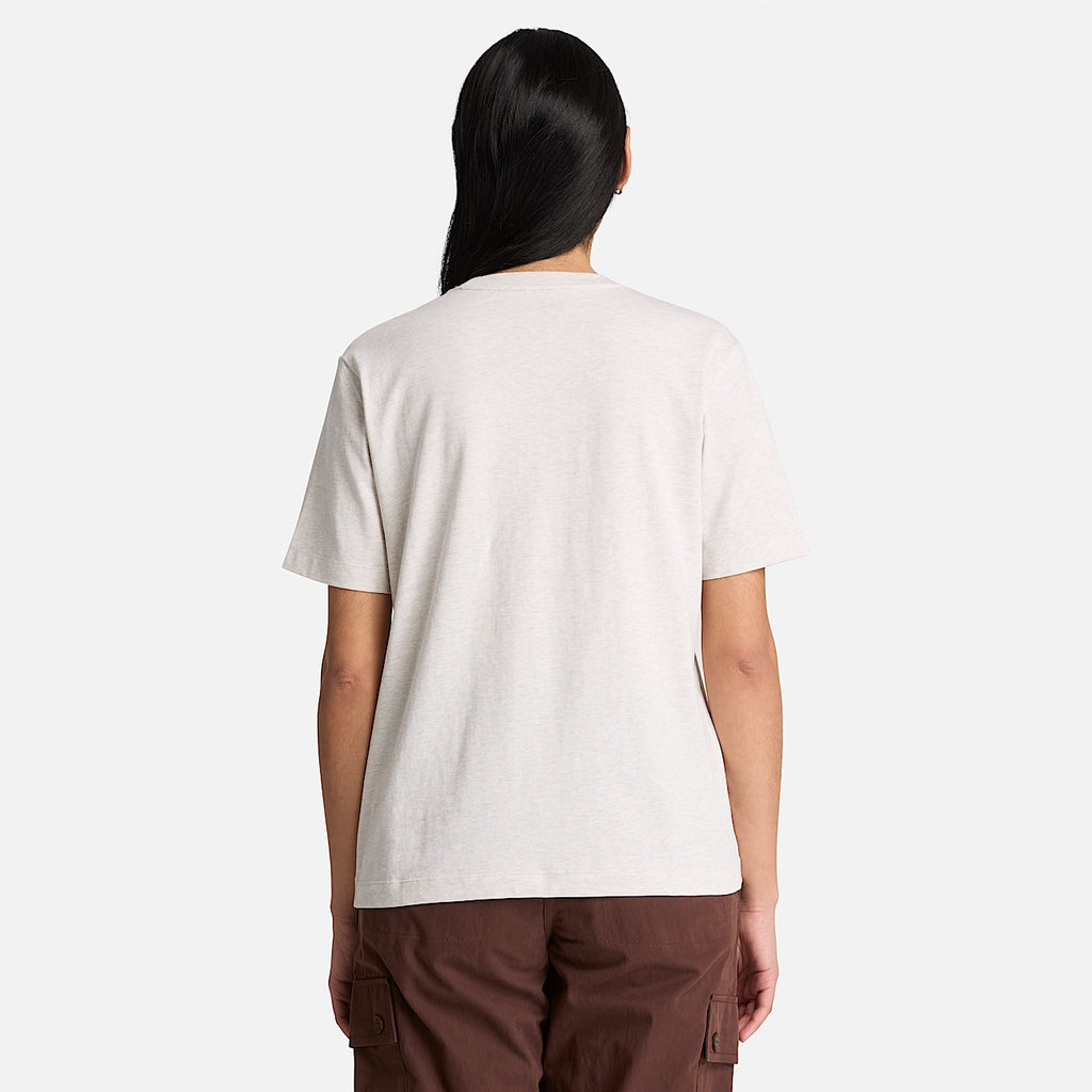 Womens Crafted Crew ShortSleeve TShirt TBL Light Oatmeal Heather ALT8