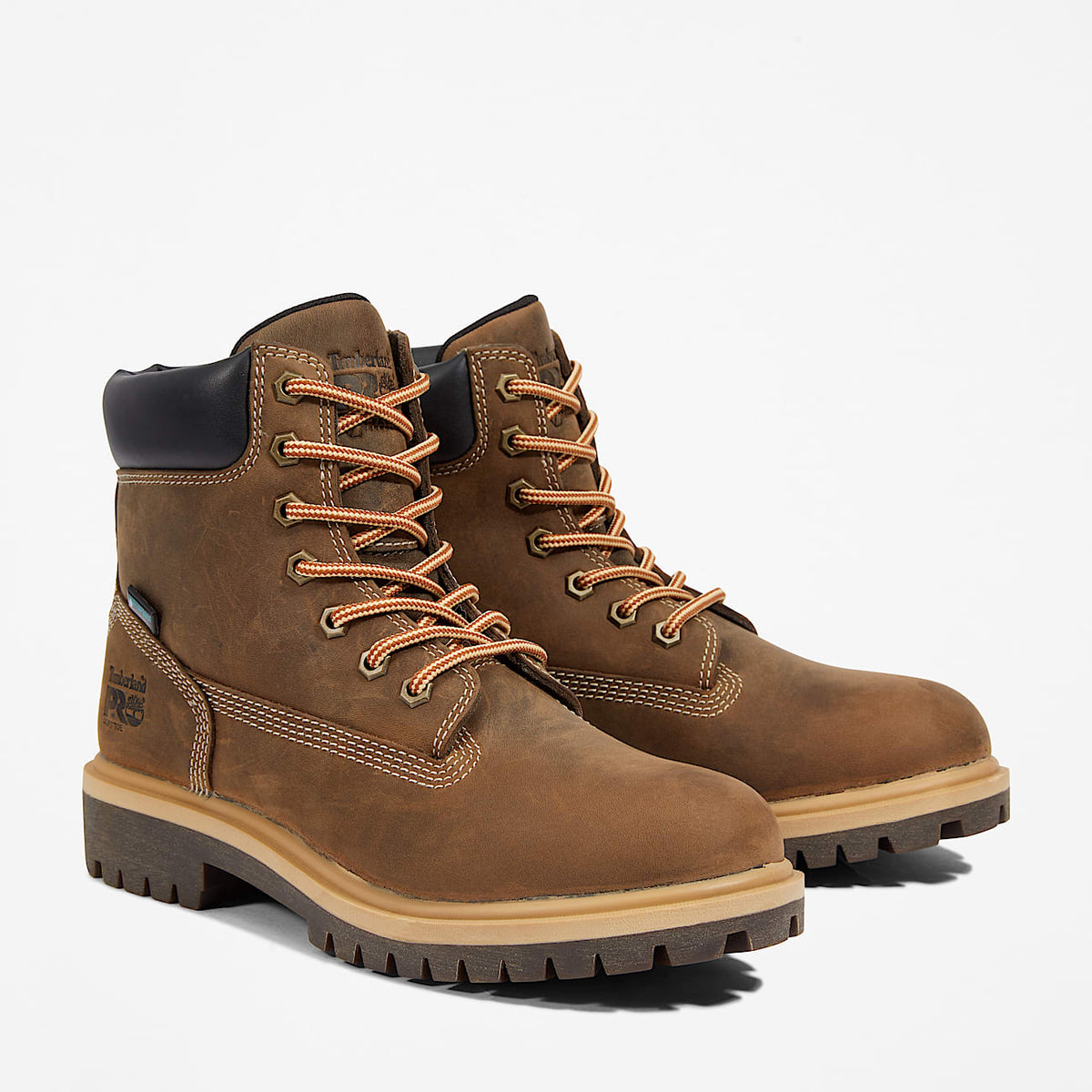 Womens Direct Attach 6 Waterproof Work Boot TBL Turkish Coffee Brown ALT4