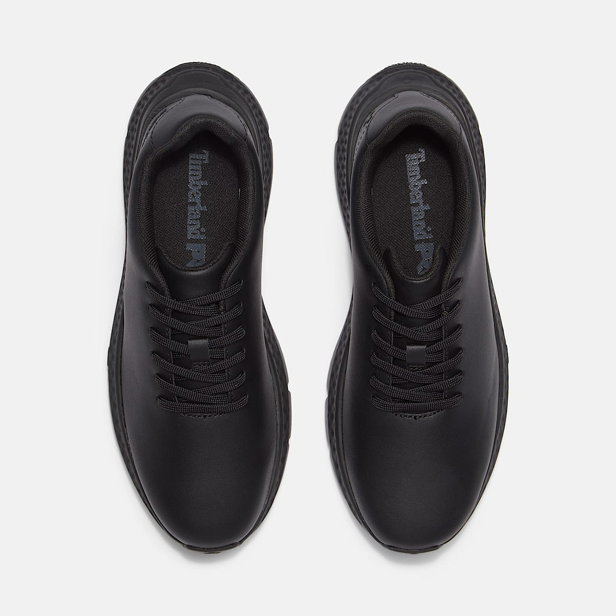 Womens Power Shift SlipResistant Hospitality Work Sneaker TBL Black Leather ALT2