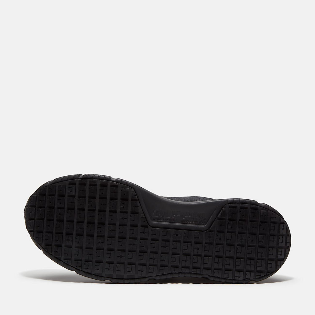 Womens Power Shift SlipResistant Hospitality Work Sneaker TBL Black Ripstop Nylon ALT3