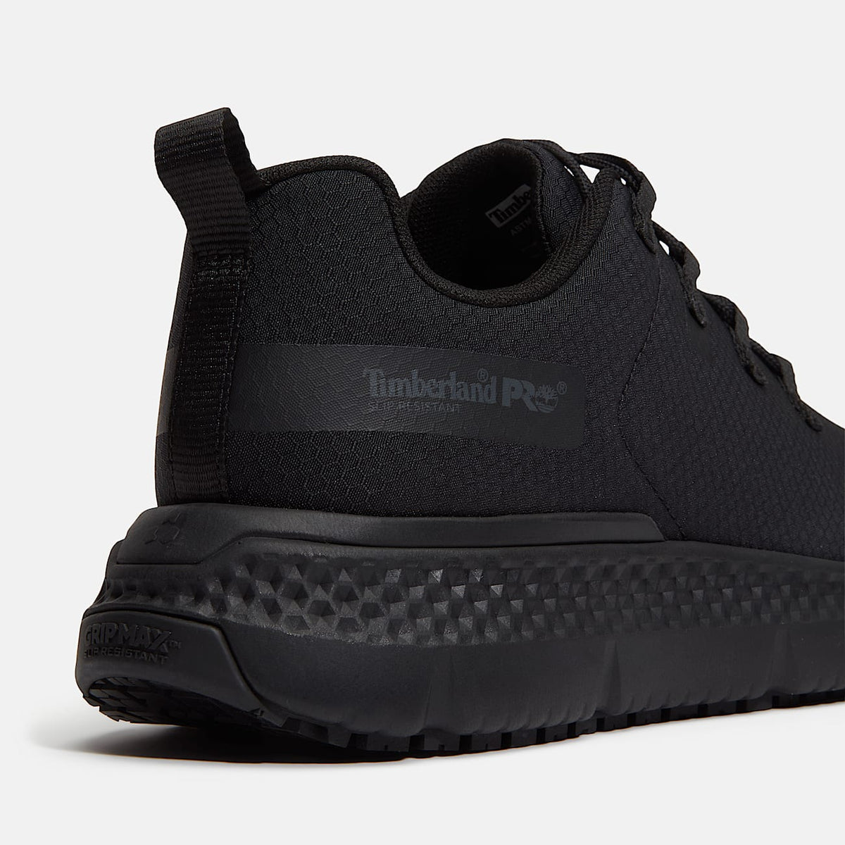 Womens Power Shift SlipResistant Hospitality Work Sneaker TBL Black Ripstop Nylon ALT7