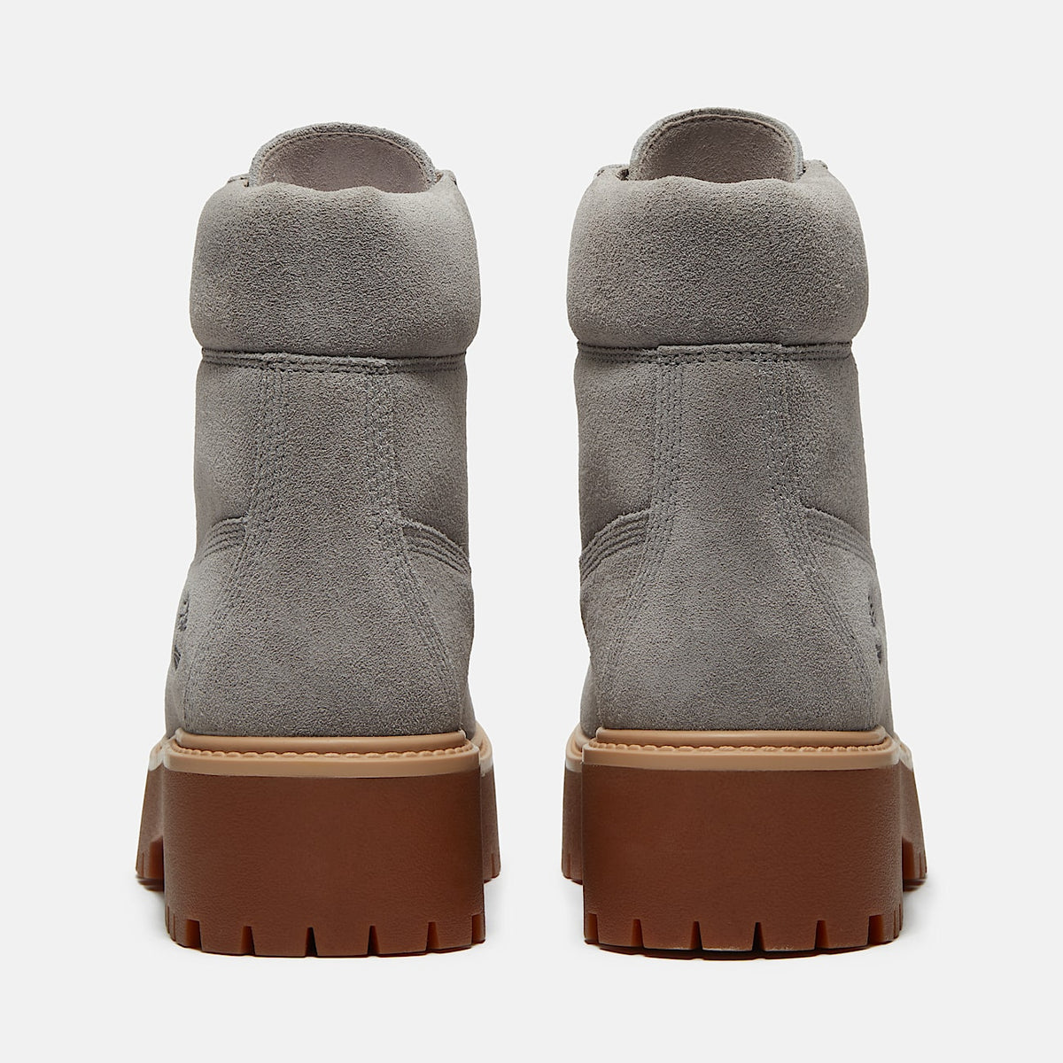 Womens Stone Street Platform 6Inch Boot TBL Medium Grey Suede ALT5
