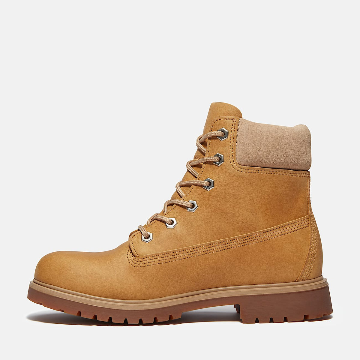 Womens 25 6Inch Waterproof Boot TBL Wheat FullGrain ALT6