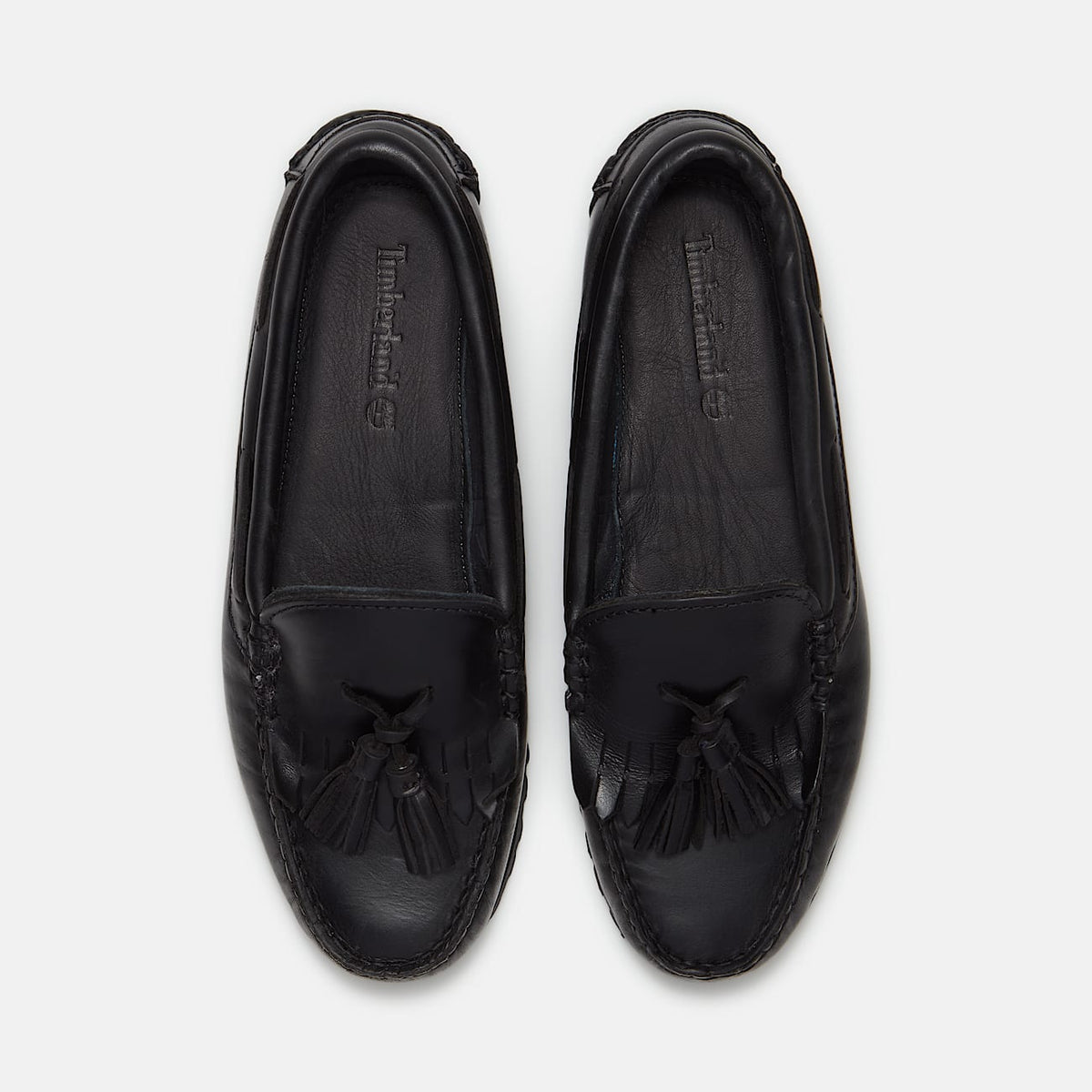 Womens Authentic Kiltie Loafer TBL Black FullGrain ALT2