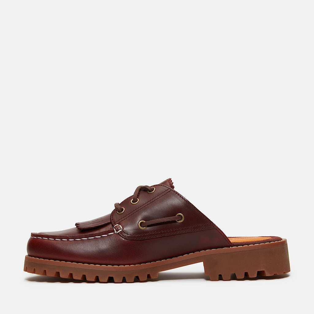 Womens Authentic Mule TBL Burgundy FullGrain ALT6