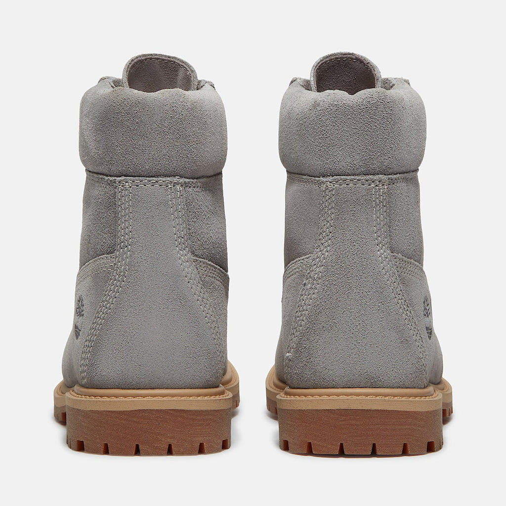 Womens Premium 6Inch Boot TBL Medium Grey Suede ALT5