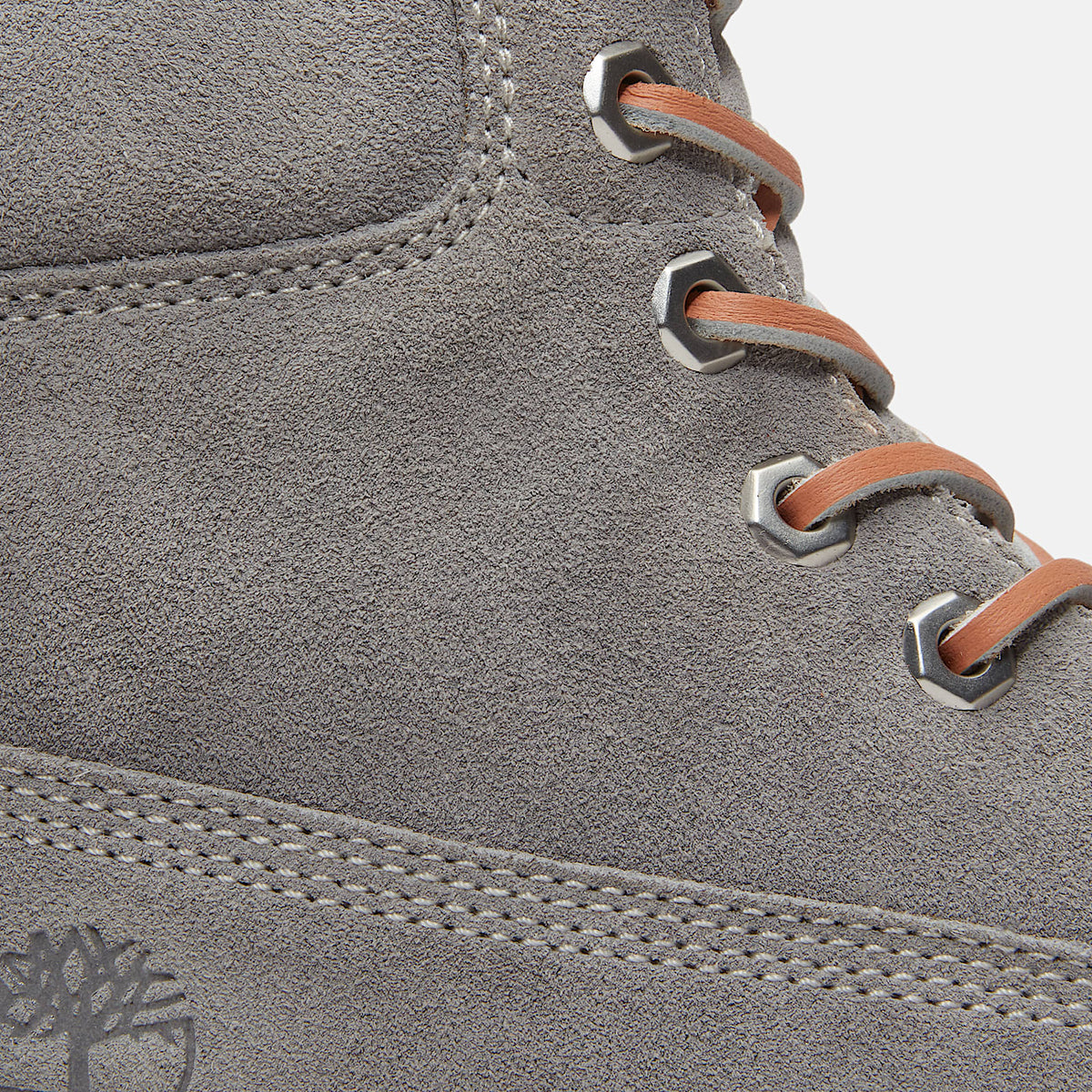 Womens Premium 6Inch Boot TBL Medium Grey Suede ALT7