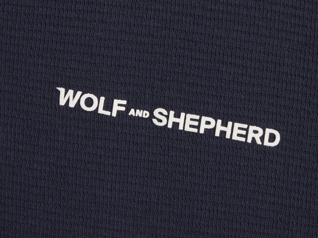 W&S Quarter Zip Pullover - Navy