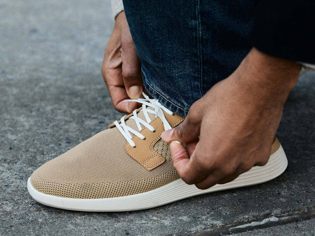 SwiftKnit™ Derby - Navy / White