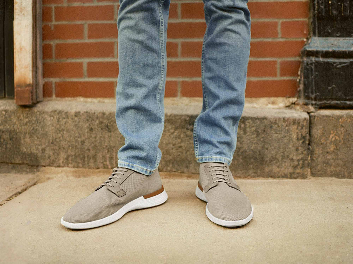 SwiftKnit™ Derby - Navy / White