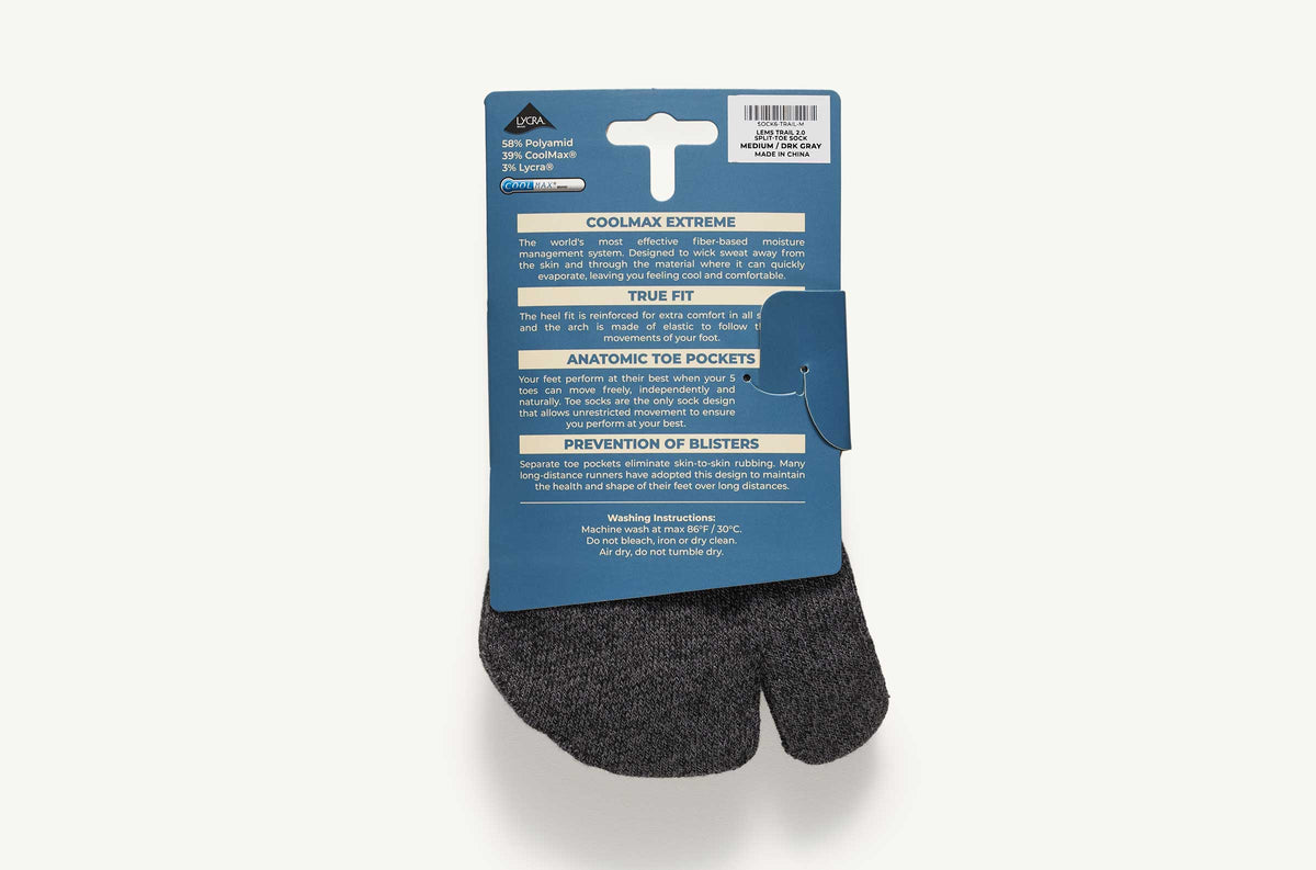 Trail Split Toesock
